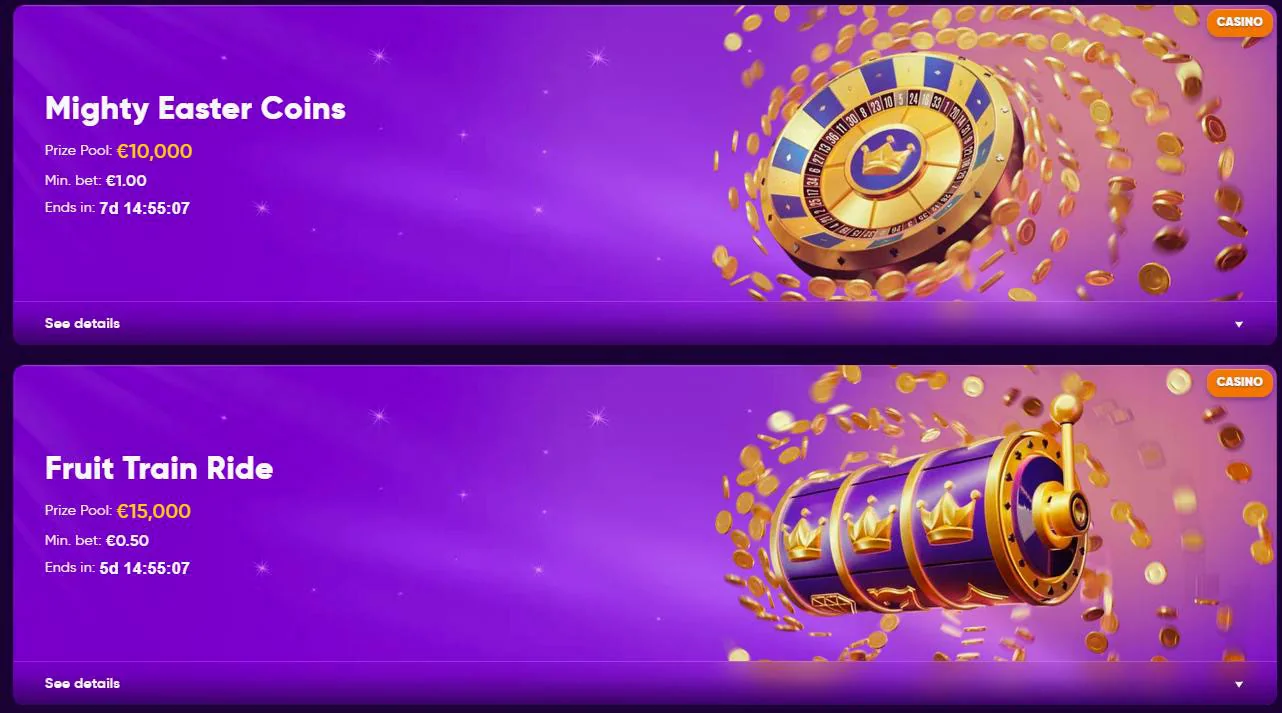 casino tournaments kingmaker casino